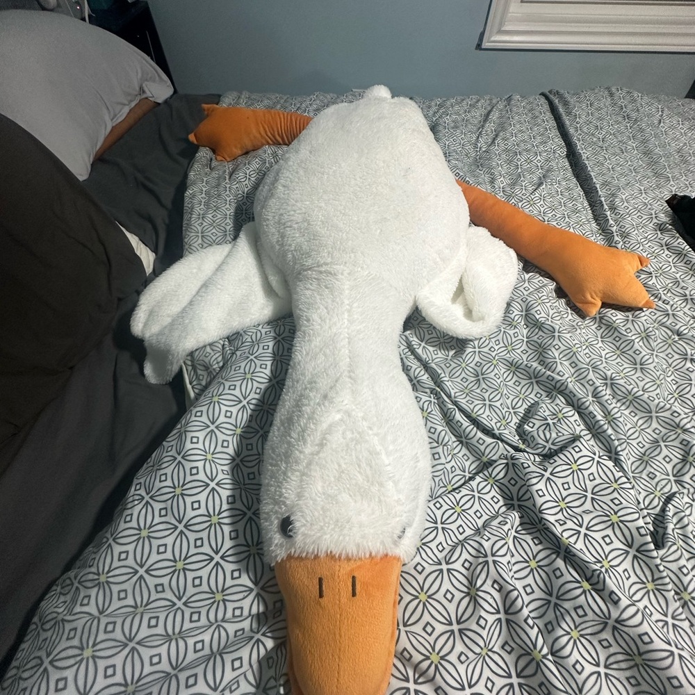 GIANT plush goose